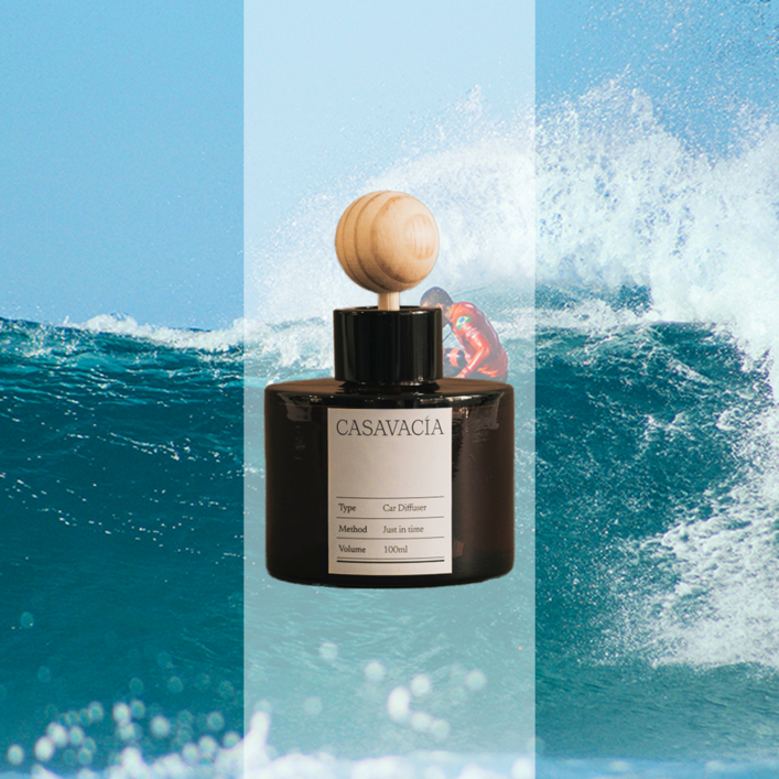 카사바시아 백화점 차량용 방향제 디퓨저 차량 카, 1개, 알뤼르 옴므 스포츠
