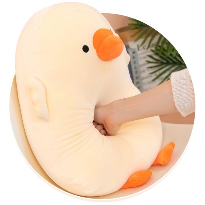 쫀득 바디필로우 모찌 쿠션 오리 배게