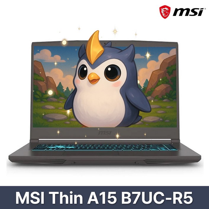 MSI 2024 씬 A15 라이젠5 라이젠 7000 시리즈 지포스 RTX 3050, B7UCR5273XKR, Free DOS, 8GB, 512GB, 코스모스그레이 MSI 2024 씬 A15 라이젠5 라이젠 7000 시리즈 지포스 RTX 3050, B7UCR5273XKR, Free DOS, 8GB, 512GB, 코스모스그레이
