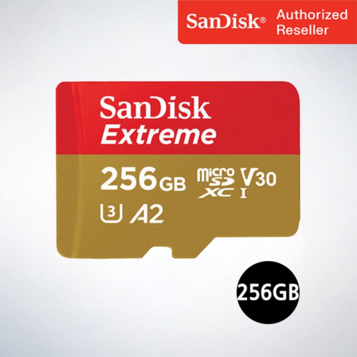 샌디스크 마이크로 SD카드 SDXC Extreme 익스트림 QXAV 256GB 7319971580