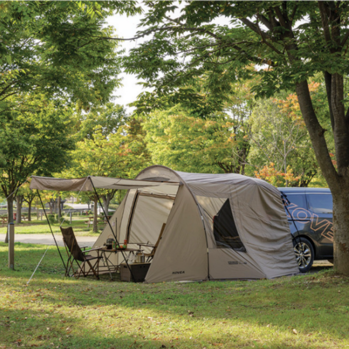 코베아 투어링 카 쉘터 M1 / 텐트 차박 치기 쉬운 도킹 감성 캠핑 4인용 탠트 방수, 네이비