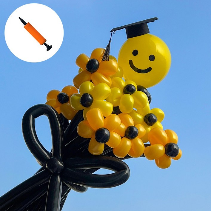 파티아일랜드 졸업 꽃다발 DIY 세트+미니손펌프