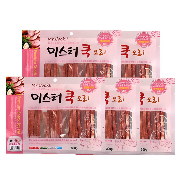 미스터쿡 강아지 슬라이스 간식