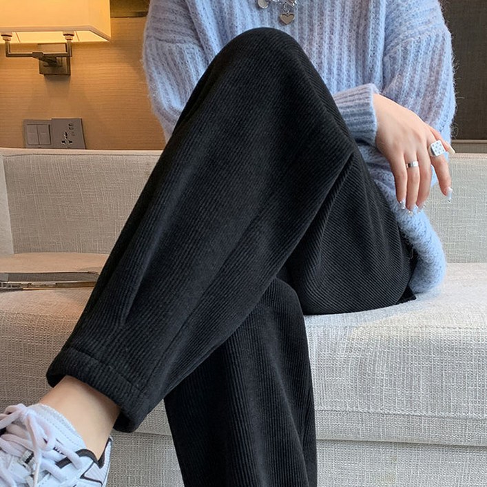 KC899 활용도 높은 깔끔한 배기 팬츠