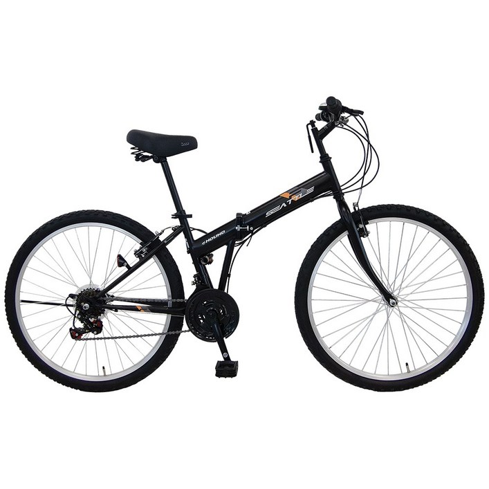 2025 삼천리자전거 시애틀F 26 접이식 자전거 21단 26 성인용 155cm 이상부터 생활용 컴포트MTB 출퇴근용 통학용 추천, 블랙, 1개, 170cm