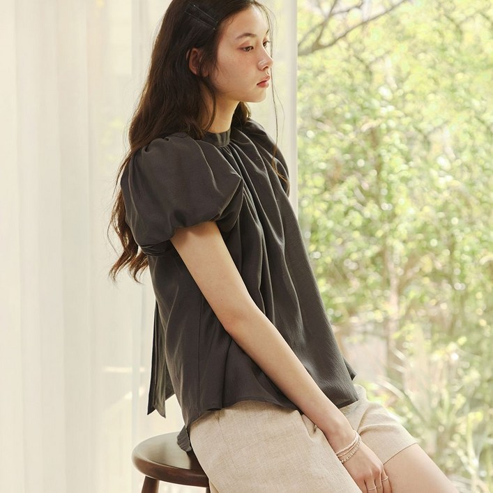 잇미샤 25 쉬어 퍼프 블라우스 ITP5ZBL730 2000846