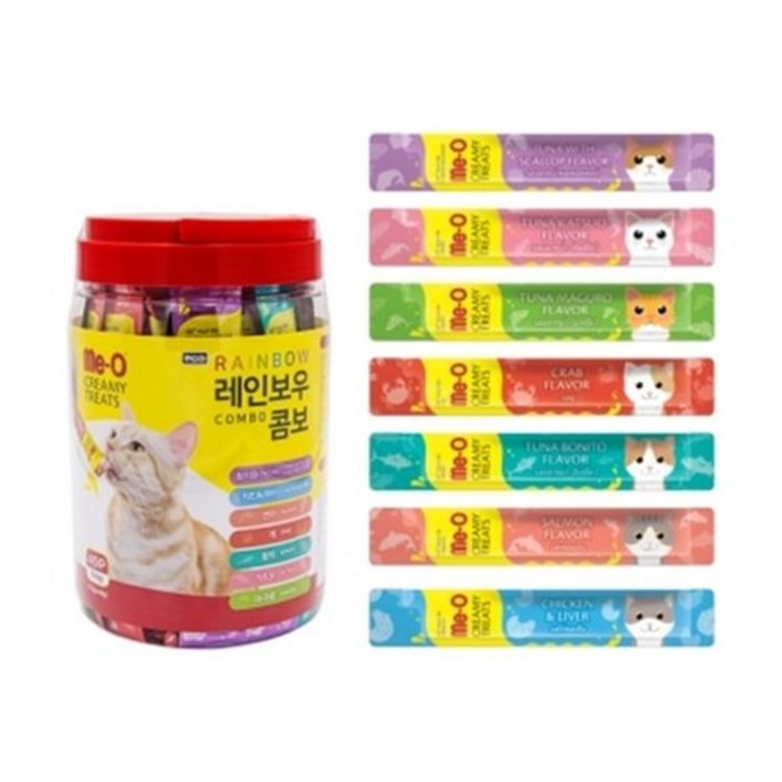 미오 크리미 레인보우 콤보 15g (49개입), 49개, 15g