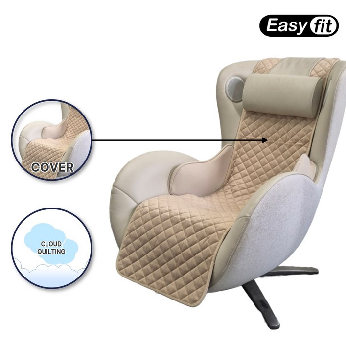 누하스 안마의자 호환 커버 안마의자 천갈이 덮개 가죽 교체 리폼 이지핏 커버