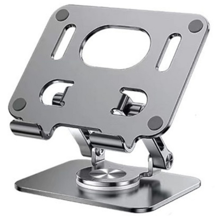 와이피 항공우주 등급 초경량 알루미늄 합금 소재 360도회전 접이식 휴대용 태블릿 갤럭시탭 아이패드 스탠드 거치대