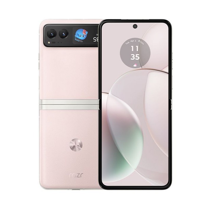 모토로라 레이저 razr 40 듀얼심 5G 접이식 자급제 언락 중국 폴더폰 그레이 8GB+256GB