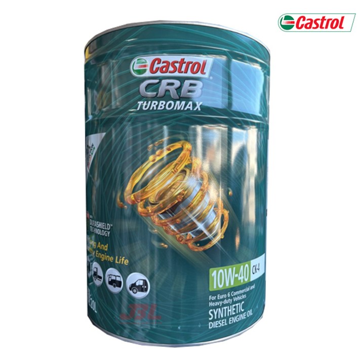 캐스트롤 CRB TURBOMAX 터보맥스 10W40 20L CK4, 합성디젤엔진오일, 10w40, 1개, 20L 캐스트롤 CRB TURBOMAX 터보맥스 10W40 20L CK4, 합성디젤엔진오일, 10w40, 1개, 20L