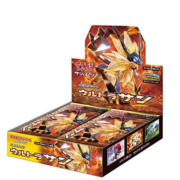 포켓몬 카드게임 선문 확장팩 울트라선 BOX 포켓몬 카드게임 선문 확장팩 울트라선 BOX
