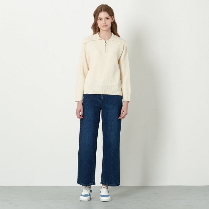 기비 GIVY 베이직 와이드 데님 팬츠 GY26S4FRND235DH5180299