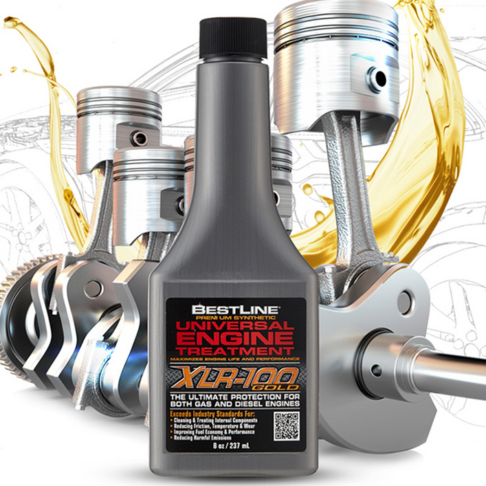 베스트라인 엔진코팅제 엔진오일 출력 연비 증가 소음감소