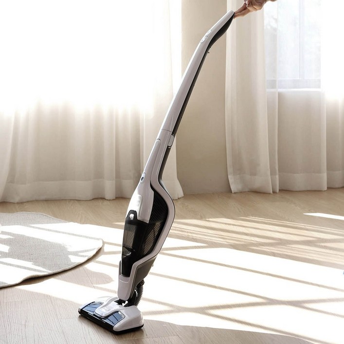 신일 무선 청소기 가벼운 가정용 진공 핸디 원룸 초경량 2IN1 미니 소형 머리카락, SVCWR45HS, 화이트