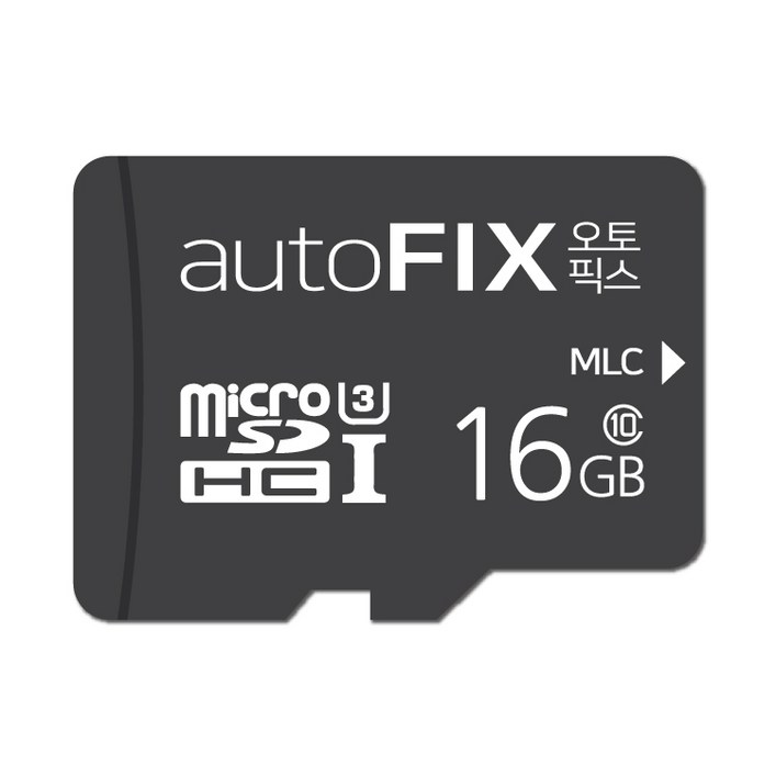 오토픽스 블랙박스메모리카드 블랙박스전용메모리카드 16GB 마이크로SD카드, 16GB, 1개