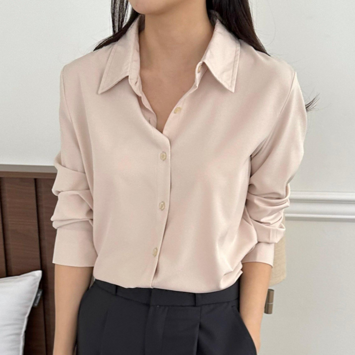 루나제이 여성 블라우스 구김없는 여자 셔츠 링클프리 14가지 컬러