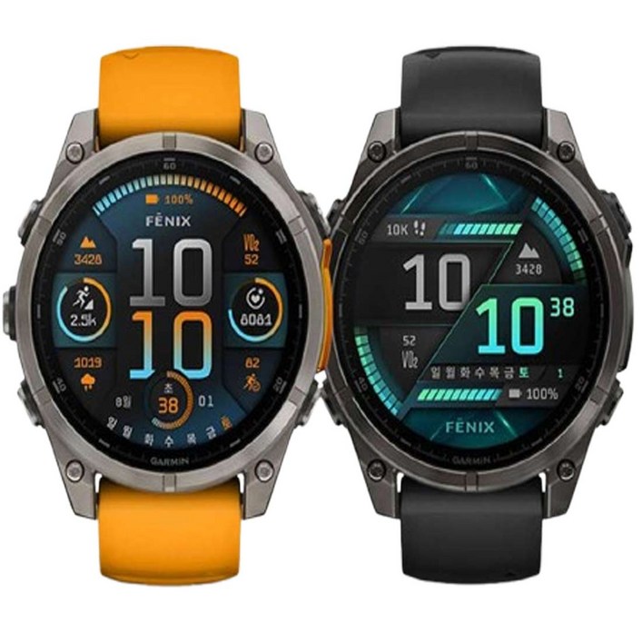 세계판매1위가민 정품 FENIX8 GPS 프리미엄 아웃도어 스마트워치4347mm AMOLED