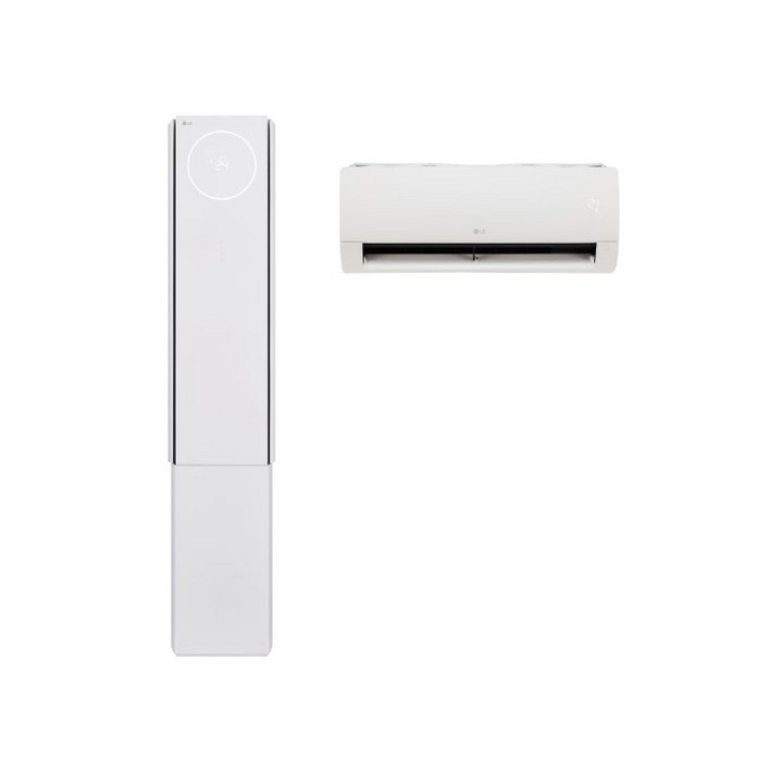 LG전자 1등급 스탠드 투인원 에어컨 18평+6평형 FQ18FV3EE2 기본 설치비 포함