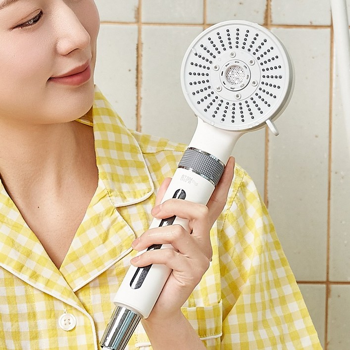 아토퓨어 필터 샤워기 수압상승 저자극 아기 온오프 마이크로버블 (필터1년세트), [38%할인세트] _샤워기+필터4개, 1세트