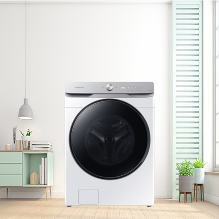 삼성전자 그랑데 세탁기 AI 이녹스 WF21T6500KW 21kg 방문설치