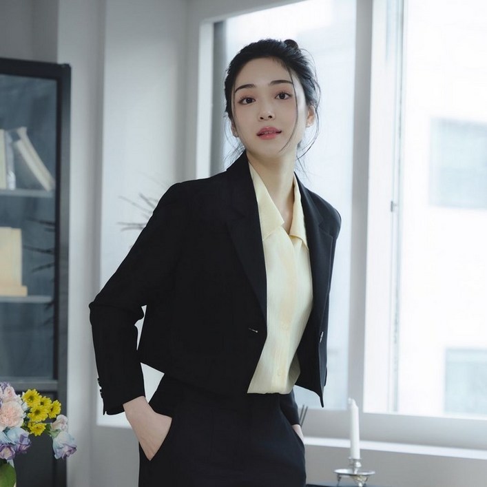 잇미샤 SS 원버튼 테일러드 셋업 자켓 ITO3ZJK520 738499