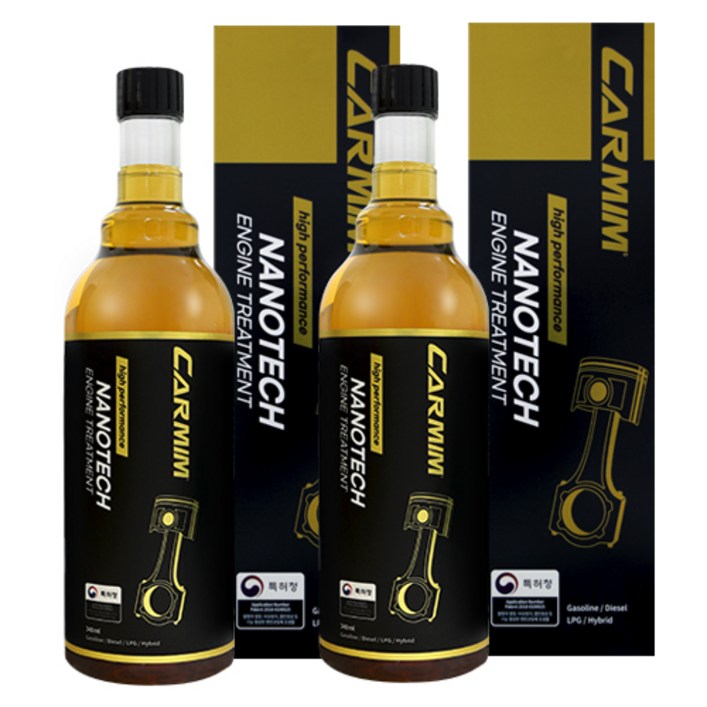 본사정품 카밈 나노테크 엔진코팅제, 2개, 공용