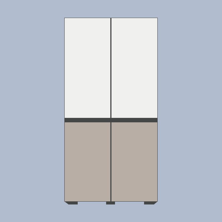 삼성냉장고4도어 삼성 BESPOKE 냉장고 4도어 프리스탠딩 875L 냉장고 RF85B9111AP6B