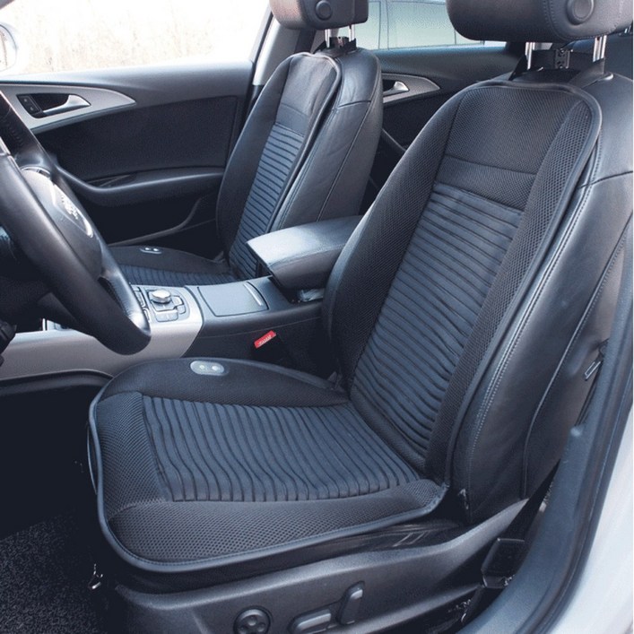 더쎈 10팬 자동차 쿨링시트 통풍시트 차량 쿨시트 커버 모든 차종 승용차 화물차 포터 대형 버스 트럭, 12V 승용차,SUV,RV, 1개