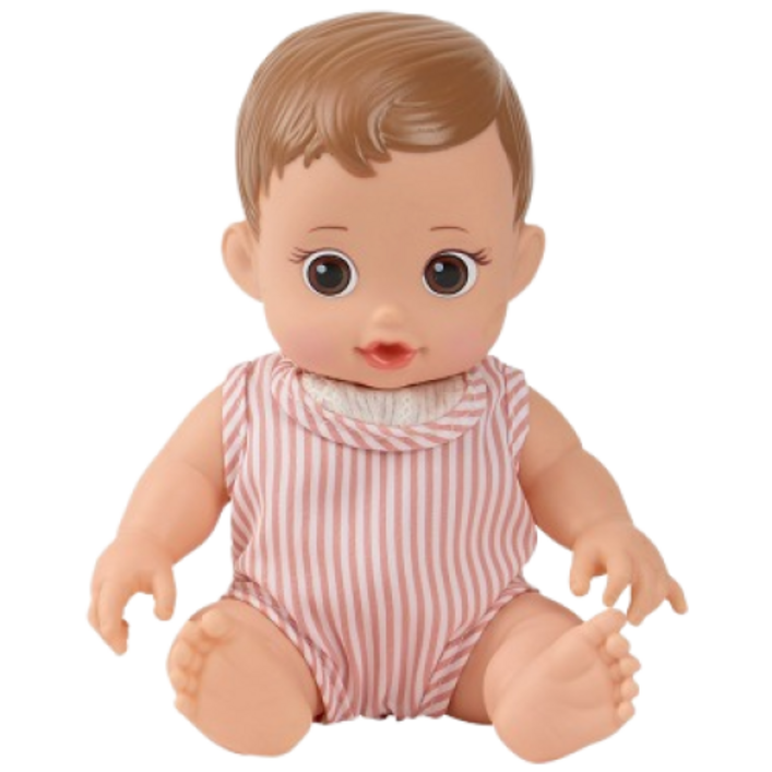 캐스비 플레이 응애응애 아기 인형2739 젖병 역할 엄마놀이 유아정서 발달완구, 1개