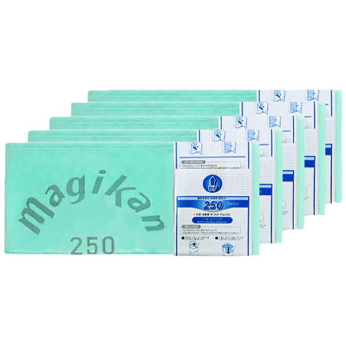 매직캔 리필 봉투 250R5BC, 5개, 21L