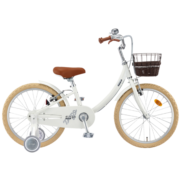 2026 삼천리자전거 딩고 20인치 아동용 보조바퀴 자전거, 엘레강스 화이트, 1개, 134cm