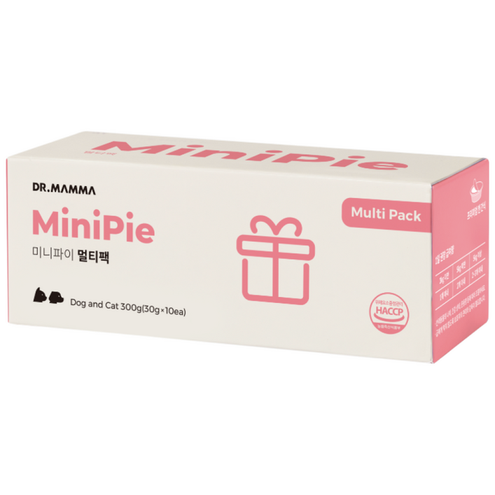 공식몰닥터맘마 미니파이 강아지 고양이 습식 캔 간식 30gx10캔