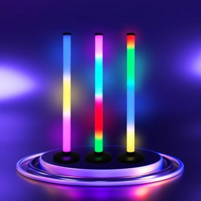 루카스 RGB 뮤직반응 라이트바 게임 간접조명, 화이트