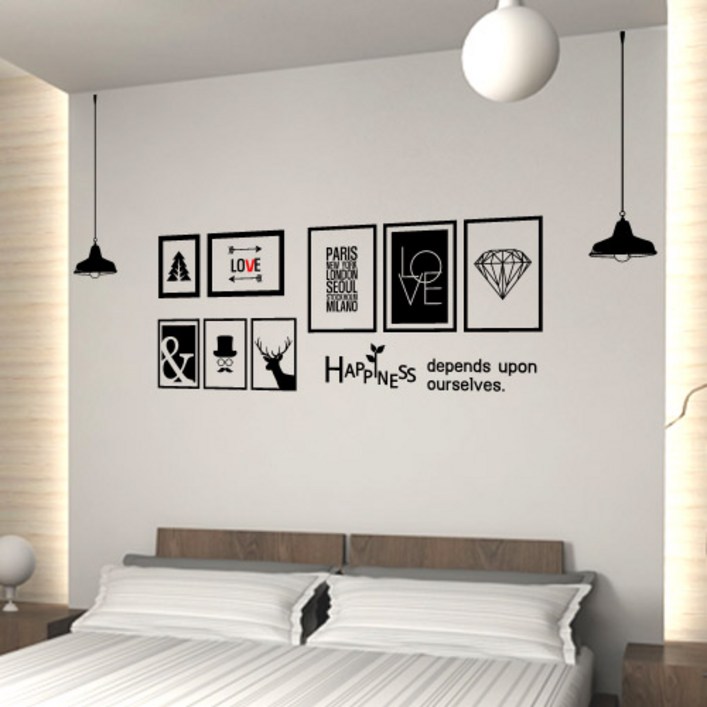 큐데코 모던아트-1 (대형세트) 포인트스티커