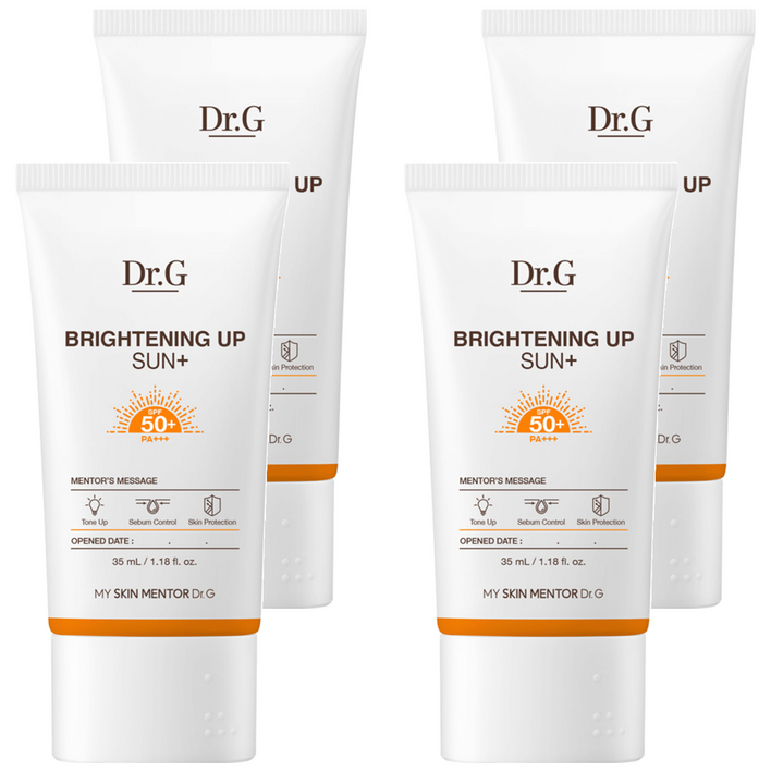 닥터지 브라이트닝 업 선 플러스 선크림 SPF50 PA, 35ml, 4개