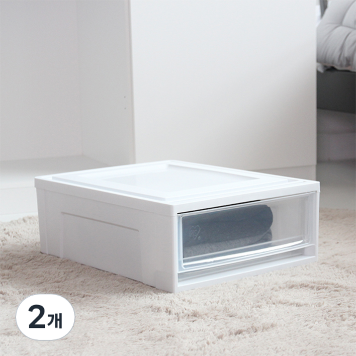 아이리스 국내생산  시스템 수납박스 슬라이딩 서랍장 BC500S