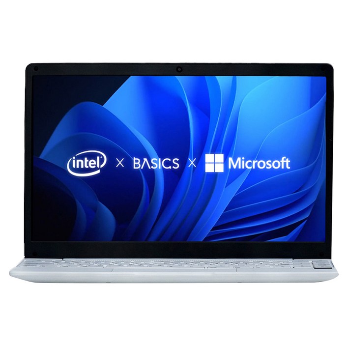 베이직스 2024 베이직북 14 3세대 셀러론  마이크로 소프트 Office Home and Student 2024 패키지, White, 256GB, 8GB, WIN11 Pro, BB1422SS