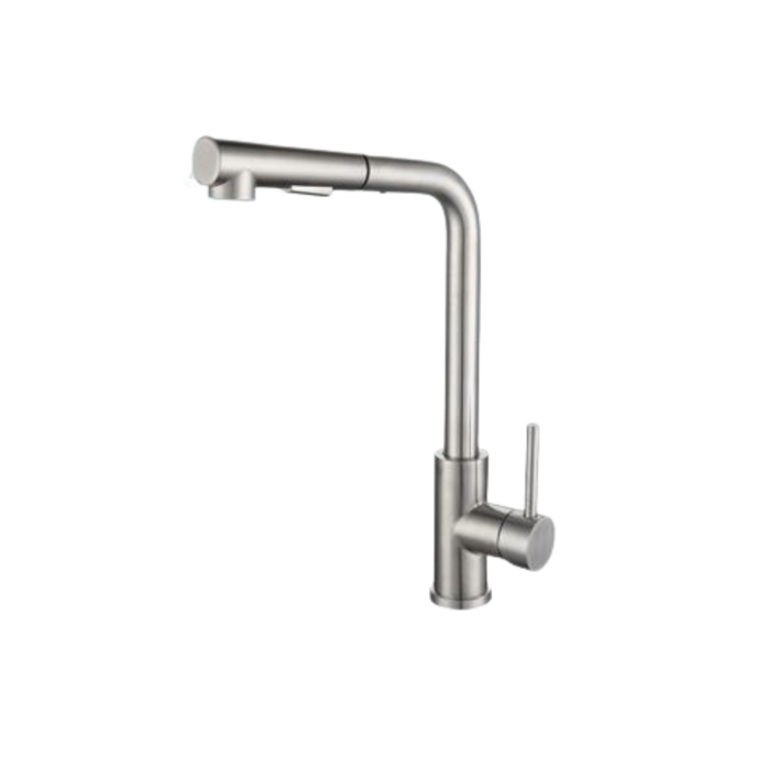 준앤코 심플 스테인리스 싱크대 수전 글렌, 1개