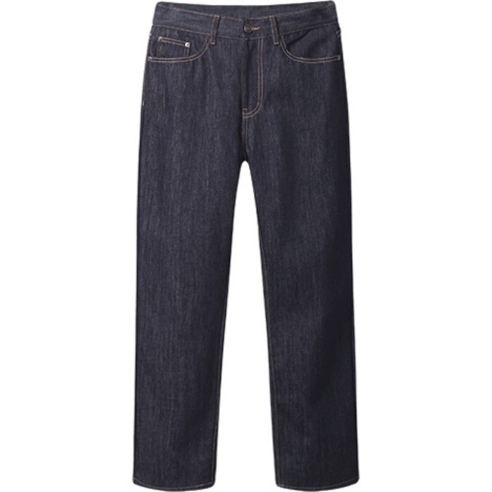 레이먼 남성용 데큰 생지 와이드 데님팬츠