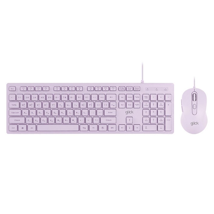 지클릭커 OFFICEPRO 저소음 키보드 + 마우스 세트