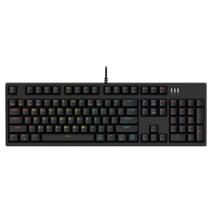 앱코 카일 광축 V2 LED 게이밍 기계식 유선 키보드