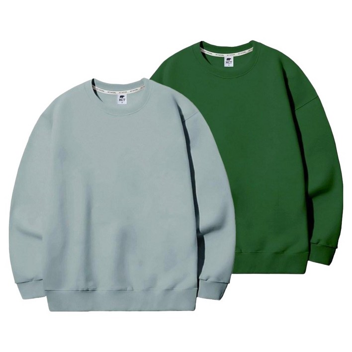 엠씨티 문컬렉션 데일리 스판 맨투맨 2p