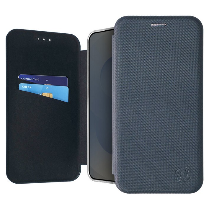 모나프리 드로우 라인 마그네틱 플립 휴대폰 케이스