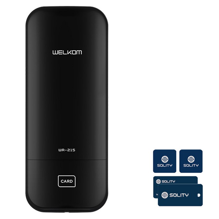 솔리티 카드키 번호키 마스터번호 디지털 도어락