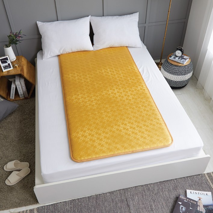 HanilMedical 온열 탄소 전기매트 골드방수 HI105D, 싱글95 x 195 cm