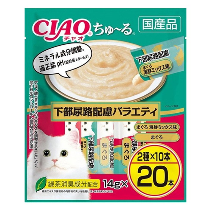 챠오츄르 이나바 고양이 간식 20P