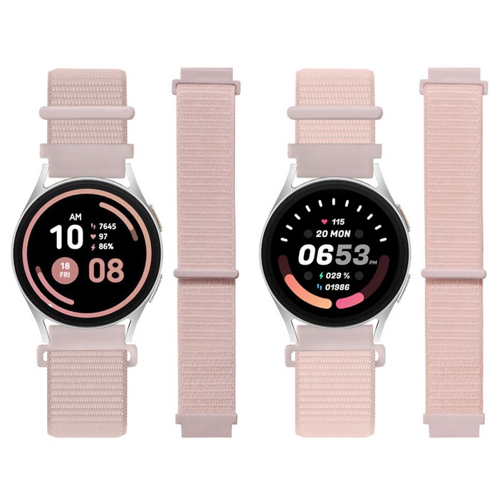 리아몬트 갤럭시워치 나일론 스포츠루프 밴드 스트랩 2개 세트