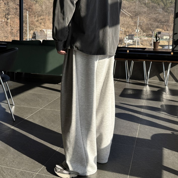 머시따 남녀공용 데일리 트레이닝 벌룬 핀턱 와이드 팬츠