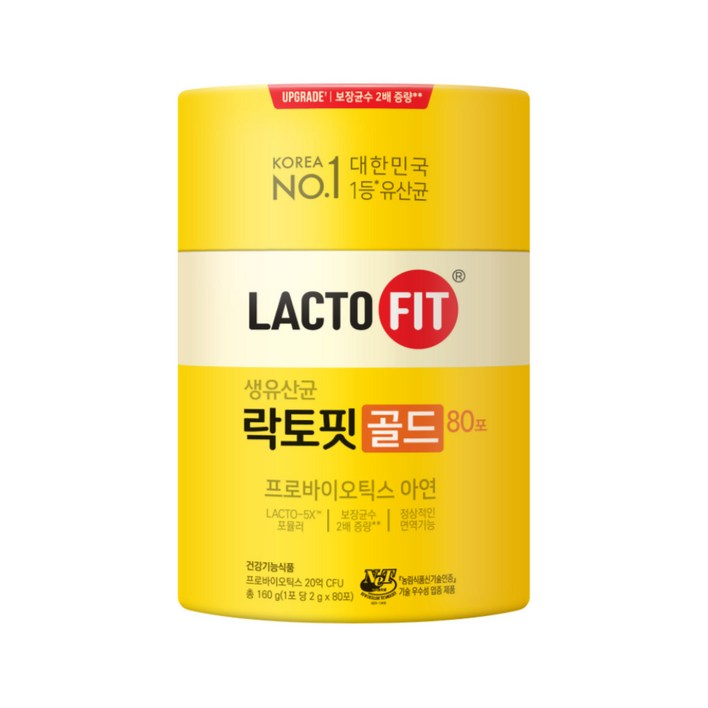 락토핏 정품 골드 80포